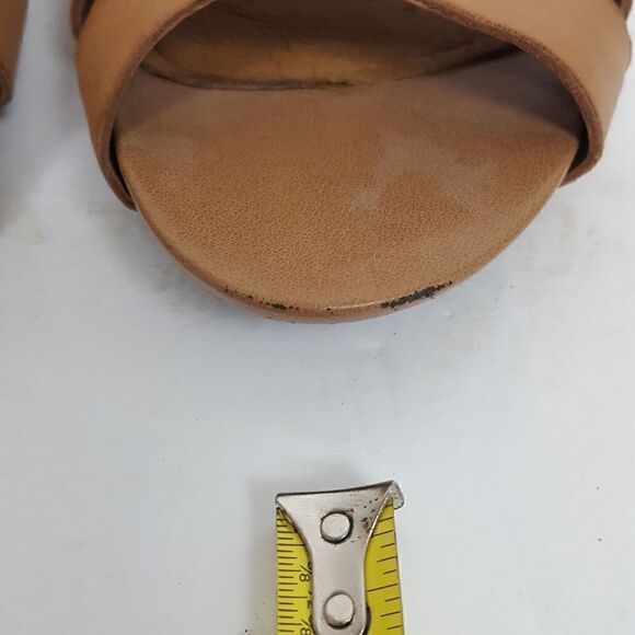 Franco Sarto Wedges Espadrille Tan Size 8M - Picture 8 of 8